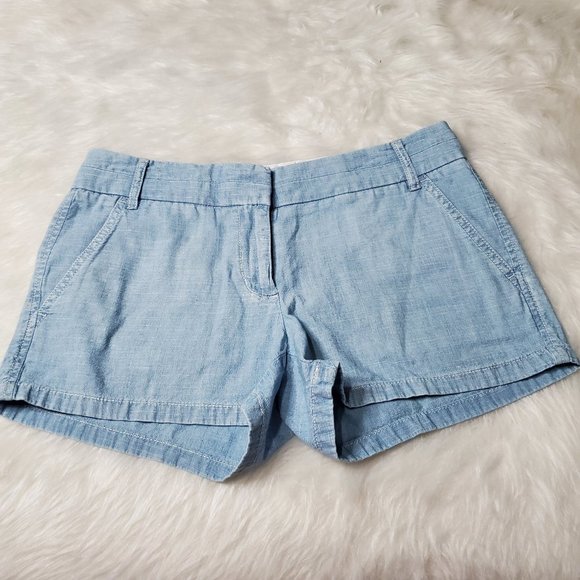 J. Crew Chino Chambray Shorts, 2 - Picture 2 of 4